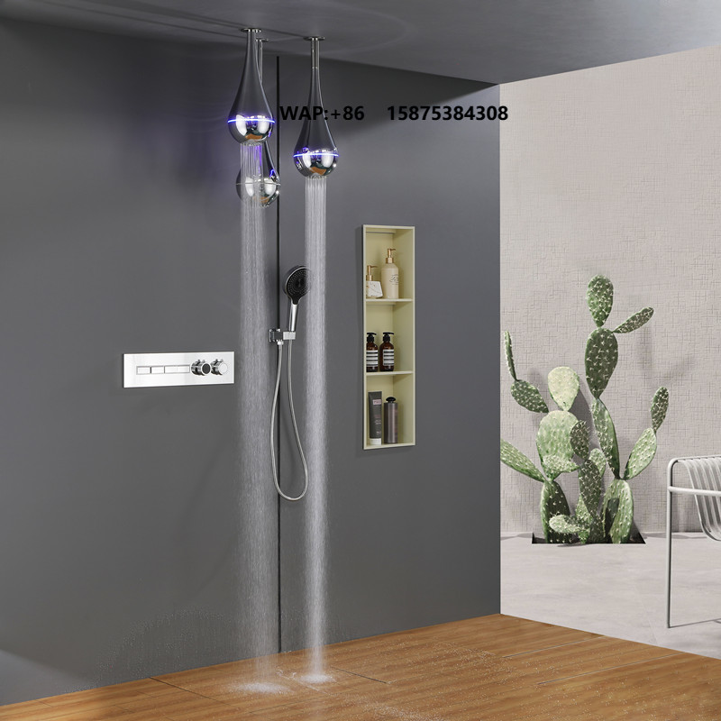 Home Bathroom Set - 2026 Nieuwe Aanwinst Geborsteld Smart Home
