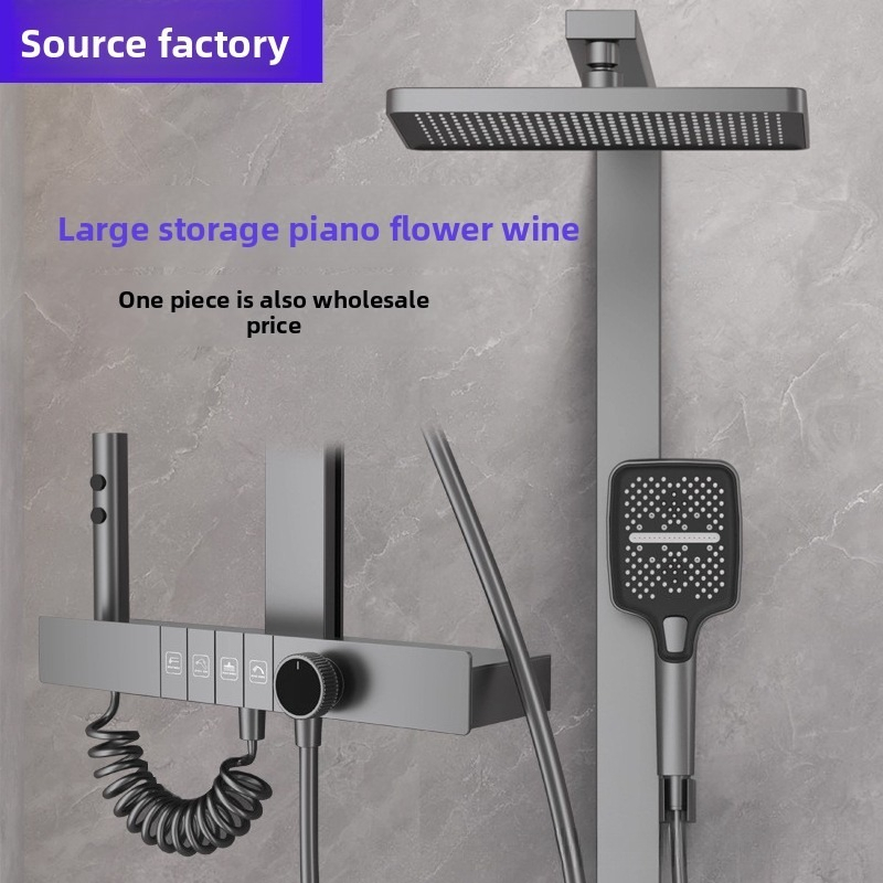 Home Bathroom Set - Digitale doucheset met drukverhoger voor thuis,