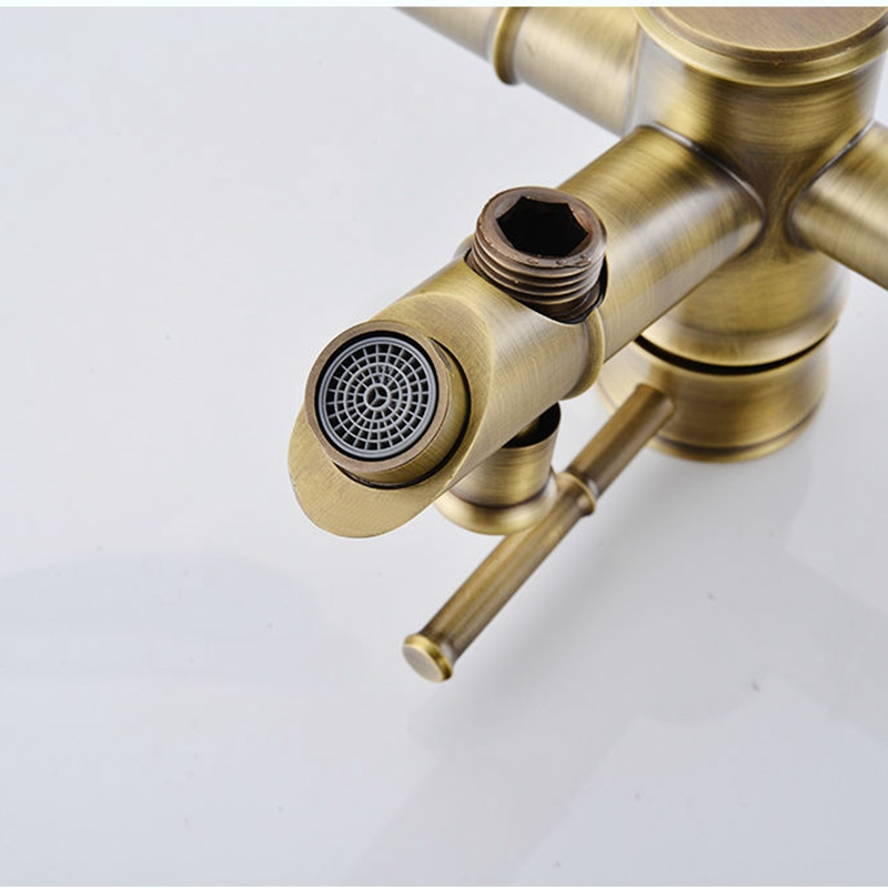 Badkamer Bamboe Bad Douchekran - Home Bathroom Faucets recensie en prijs