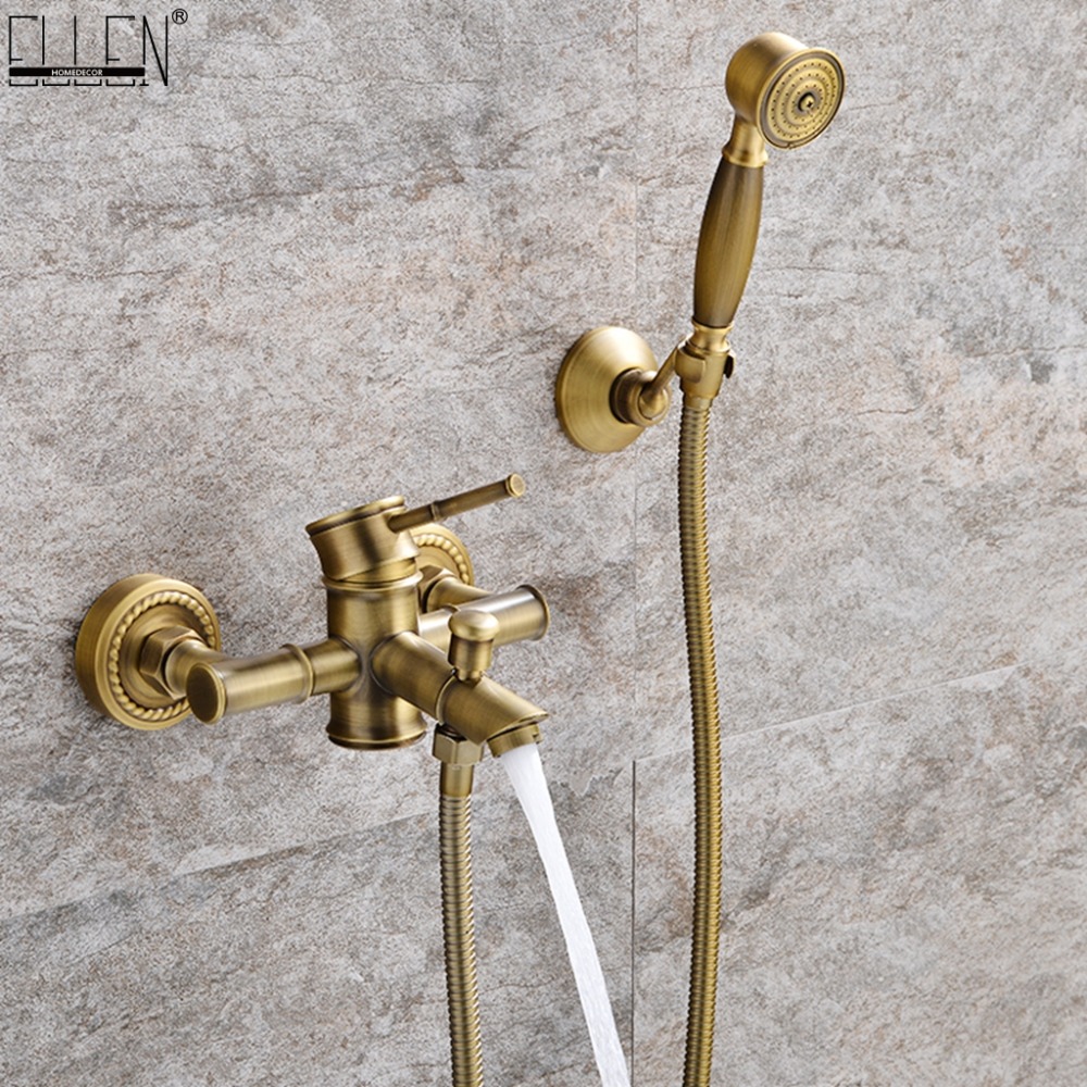 Badkamer Bamboe Bad Douchekran - Home Bathroom Faucets recensie en prijs