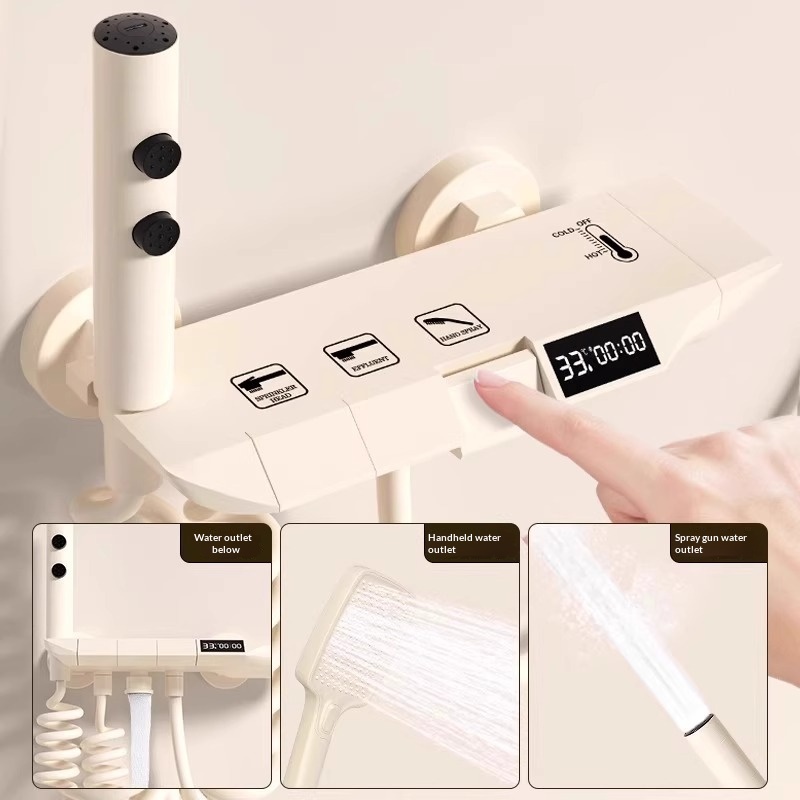 Crèmekleurige Easy Topless Dou - Home Bathroom Set recensie en prijs
