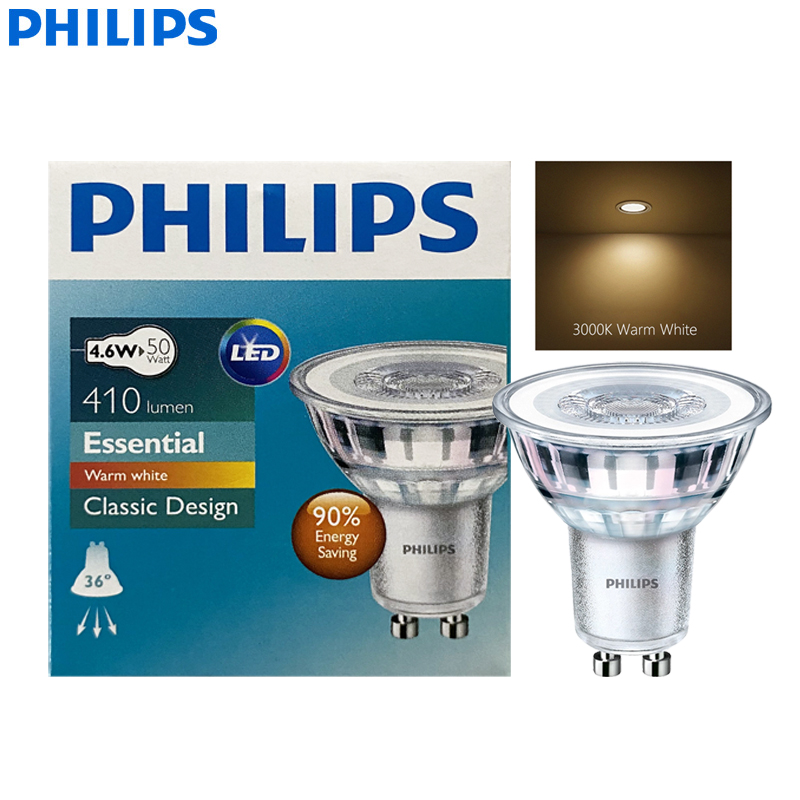 Philips LED GU10 PAR16 Essenti - Philips Bulb Led Classic recensie en prijs