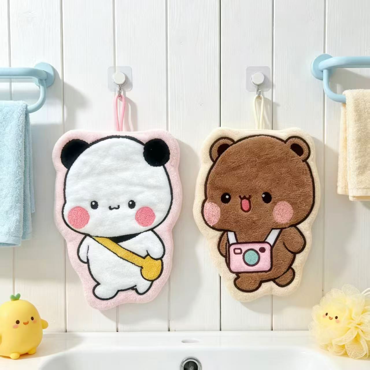 Cartoon Beer Panda Hangende Ha - Home Bathroom Decor recensie en prijs
