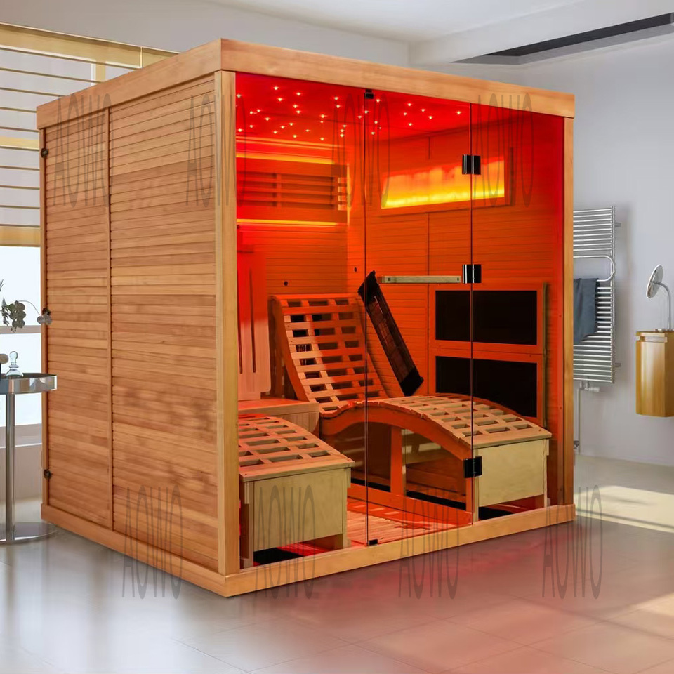 Buiten sauna douche ver infrar - Home Bathroom Sauna recensie en prijs