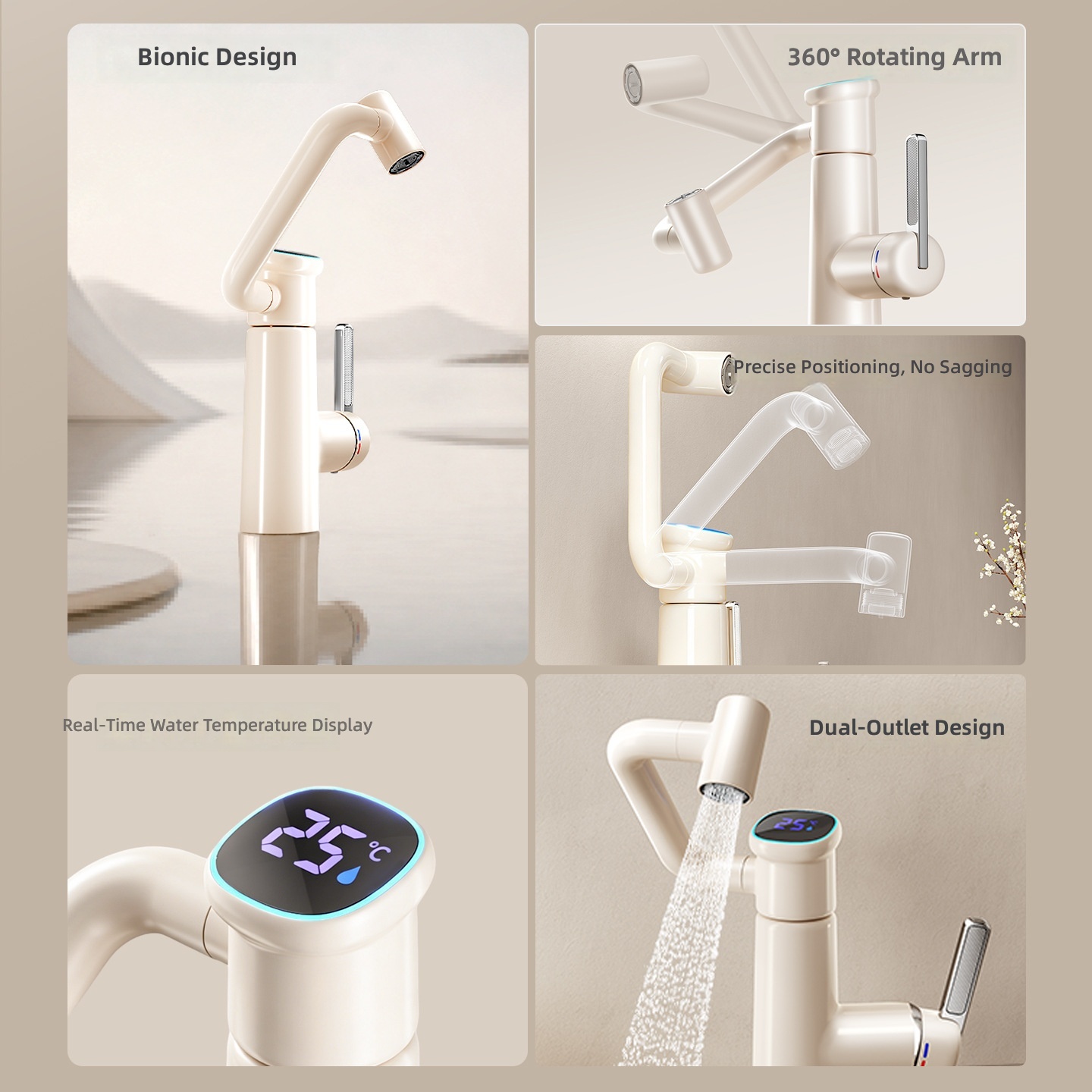 # Digitale kraan met display,  - Home Bathroom Faucets recensie en prijs