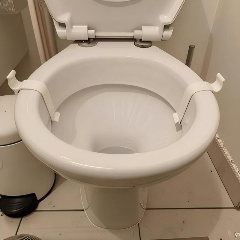 2-delige toiletbril-stabilisat - Home Bathroom Repair recensie en prijs