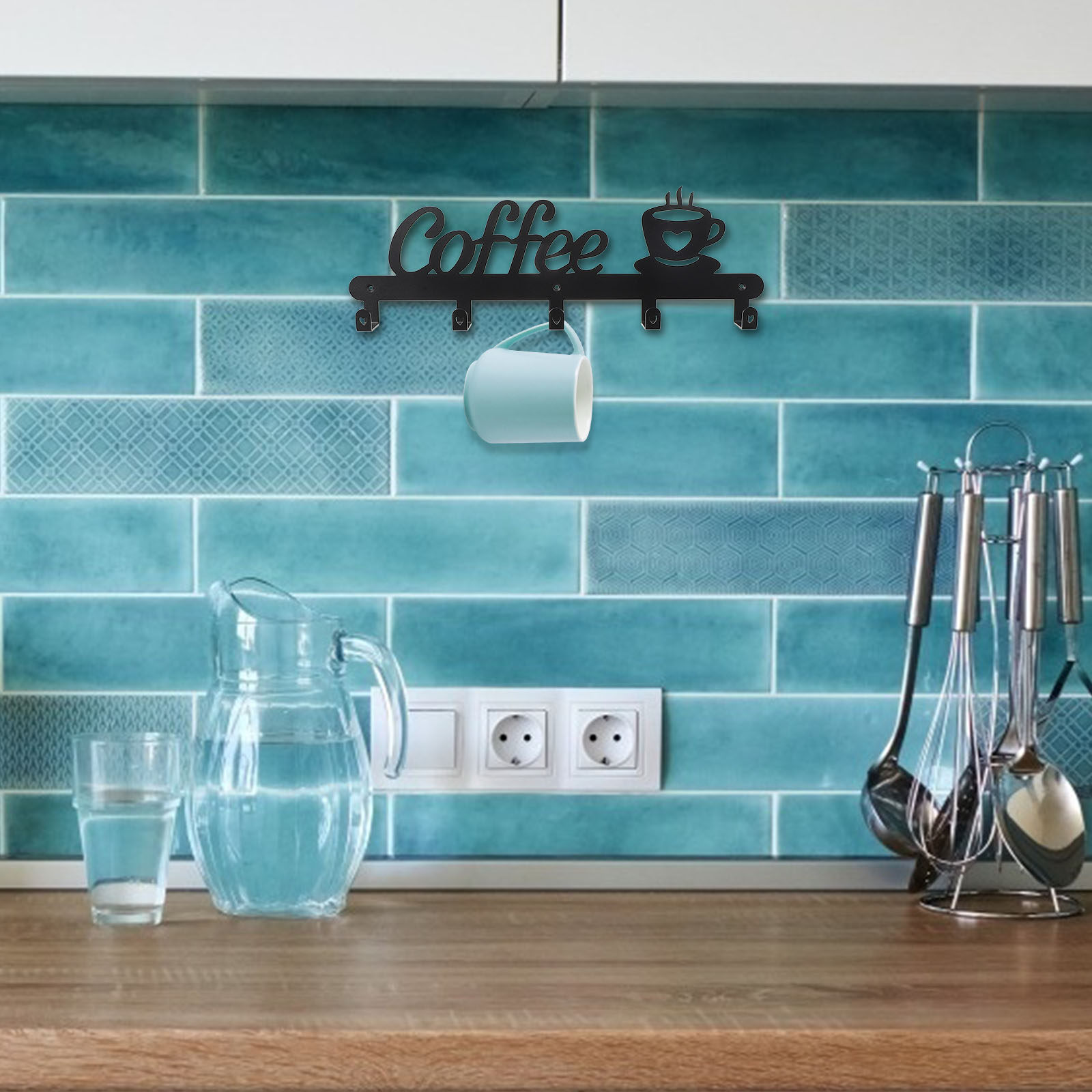1 stuks koffiemok hangrek, met - Home Bathroom Decor recensie en prijs