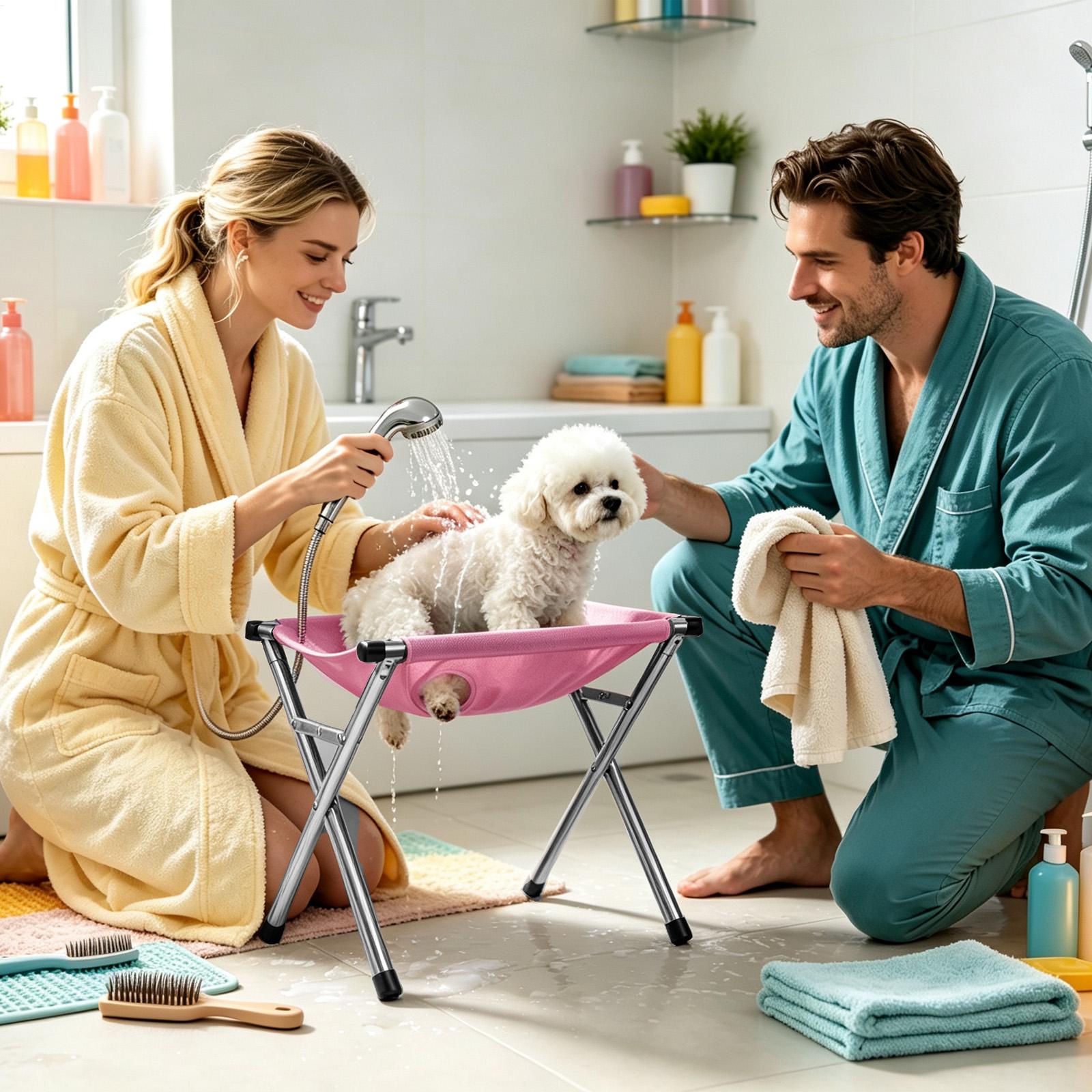 Draagbare hondenbadhangmat met - Bathroom Home Visit recensie en prijs