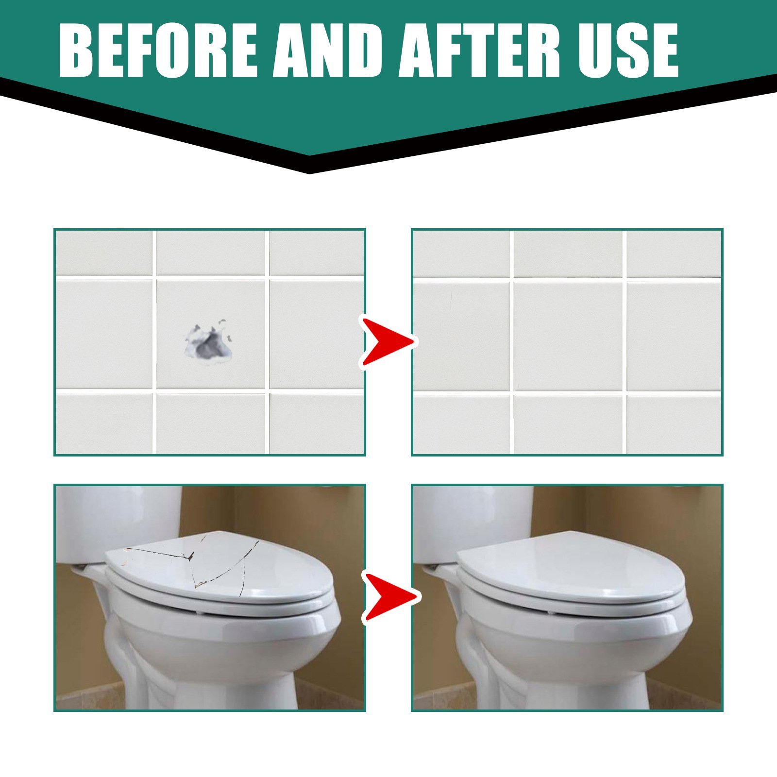 Tegelvuller Waterdichte Tegelr - Home Bathroom Repair recensie en prijs