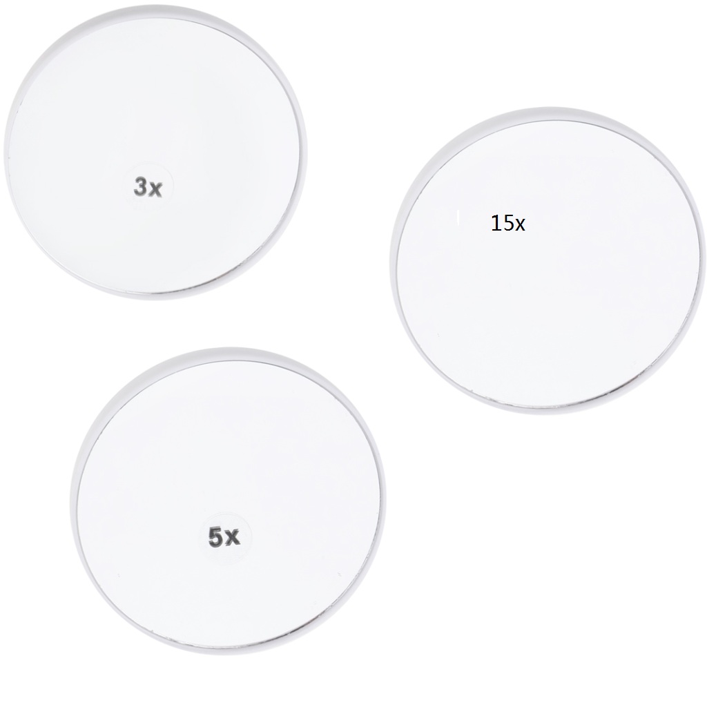3x5x15x vergrotende spiegel vo - Shaving Mirror Suction recensie en prijs