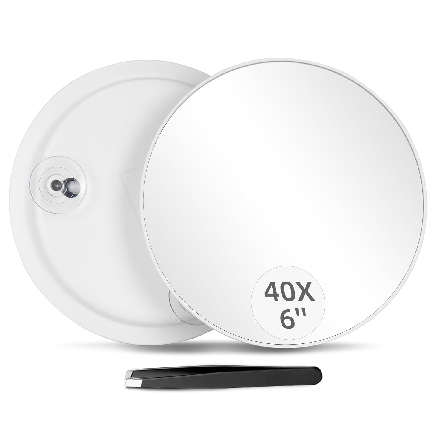40x vergrotende spiegel met 3  - Shaving Mirror Suction recensie en prijs