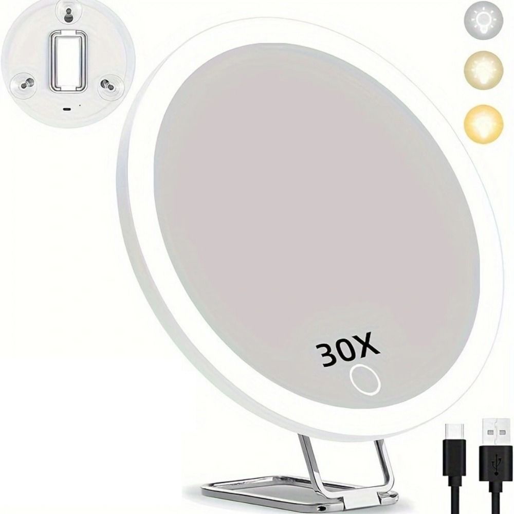 360 °   Verstelbare standaard  - Shaving Mirror Suction recensie en prijs