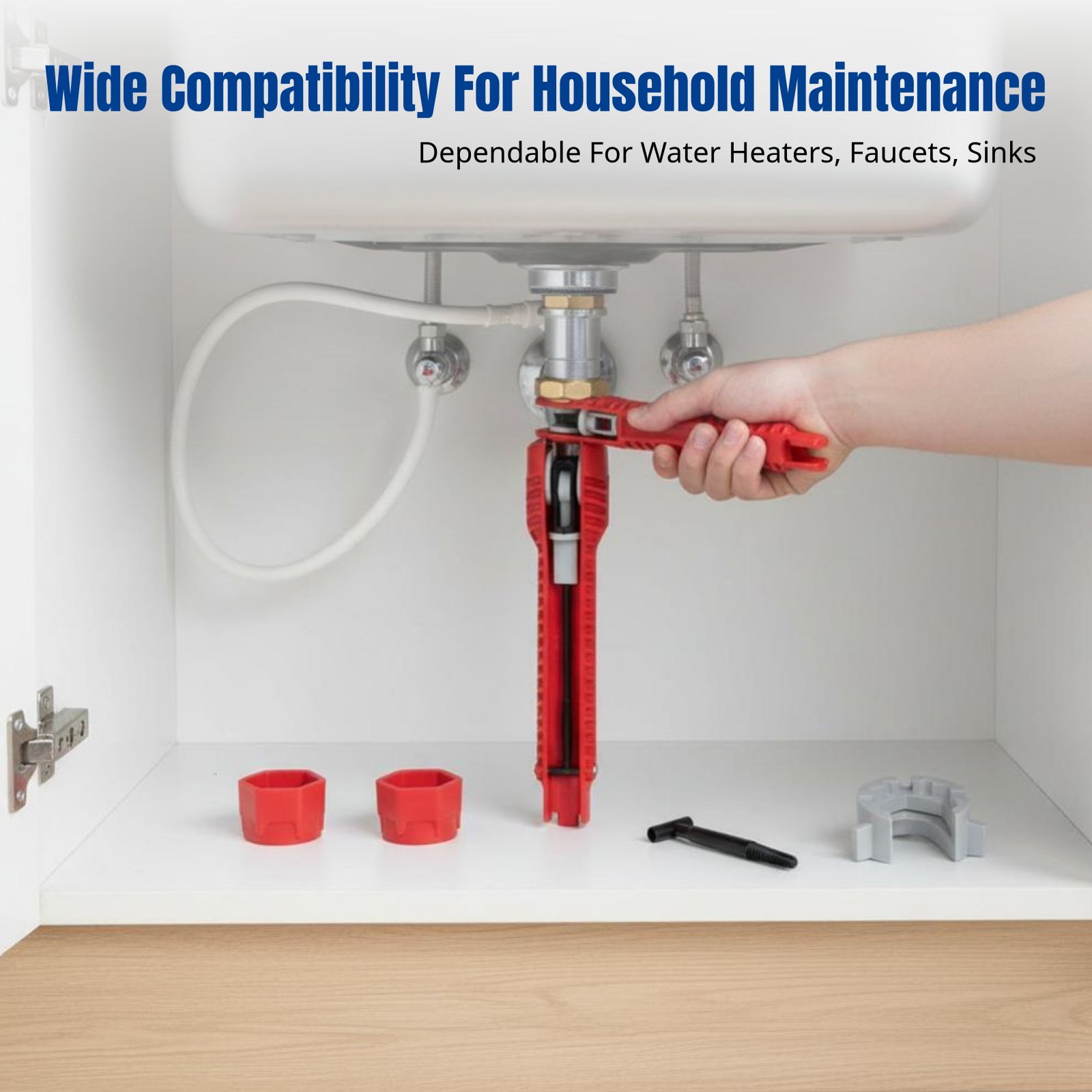 Sanitair-gootsteensleutel, mul - Home Bathroom Faucets recensie en prijs