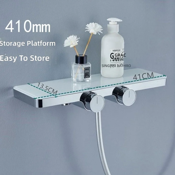 # Koperen doucheset, eenvoudig - Home Bathroom Set recensie en prijs