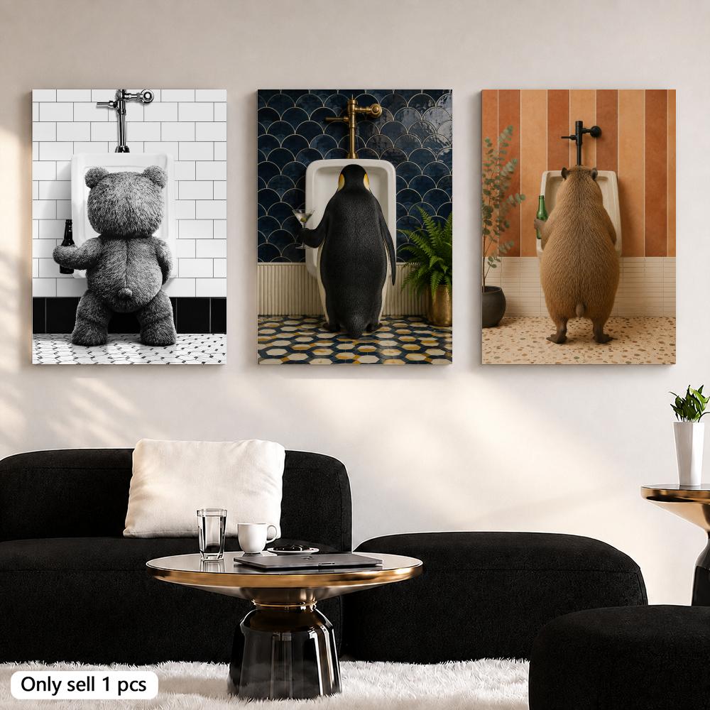 Teddybeer met bier in de badka - Home Bathroom Set recensie en prijs