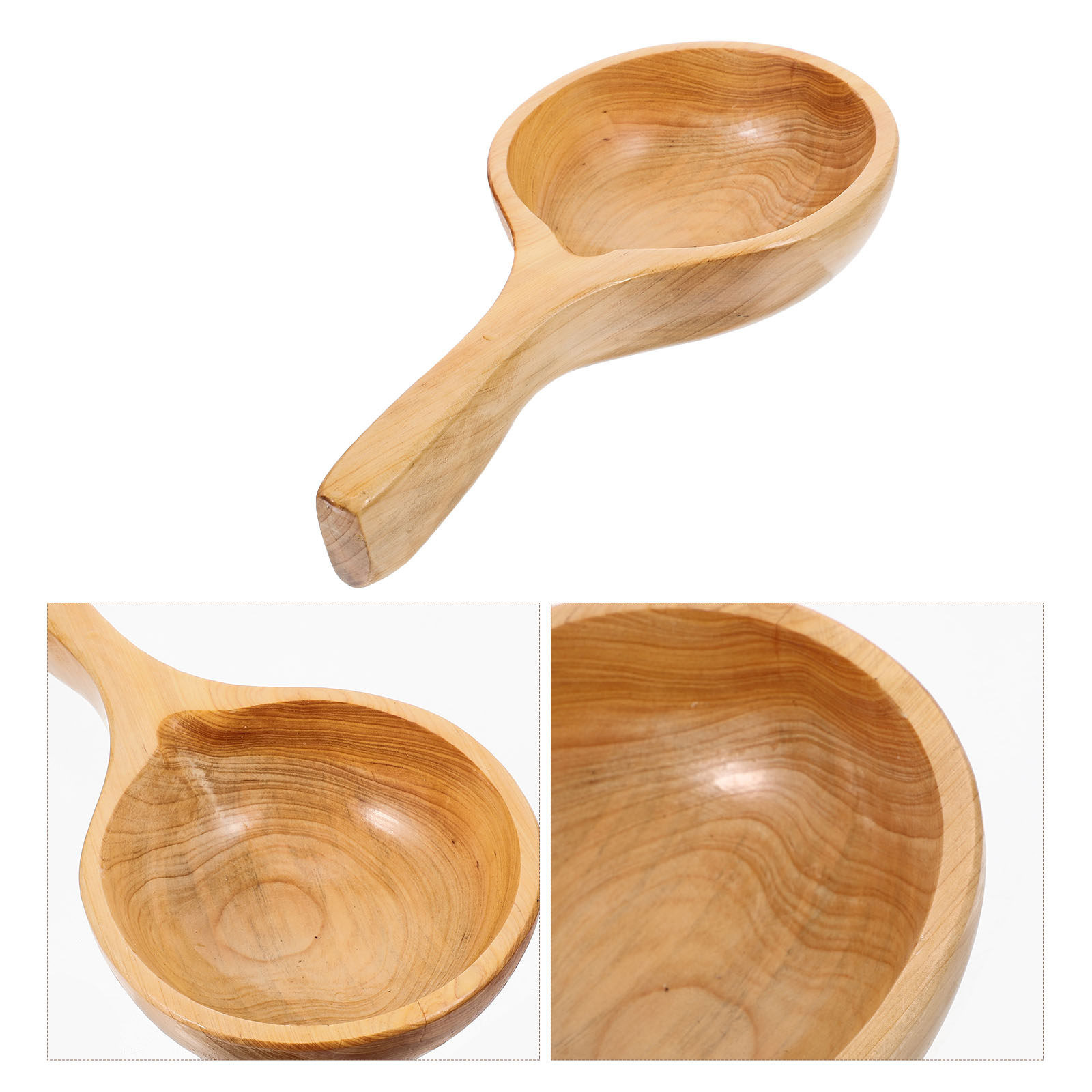 Houten schep voor water, gesch - Home Bathroom Sauna recensie en prijs