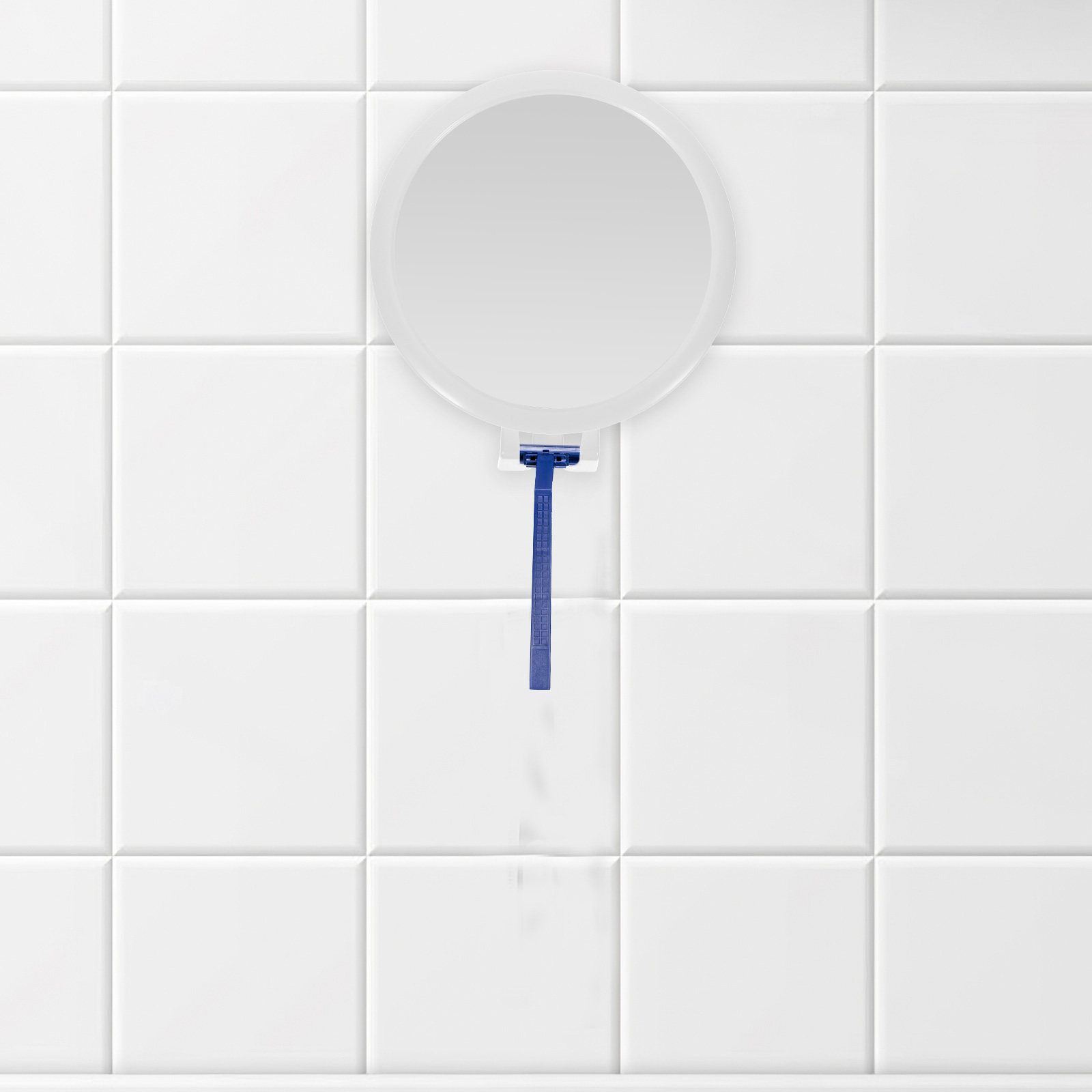 Mistvrije douchespiegel met zu - Shaving Mirror Suction recensie en prijs