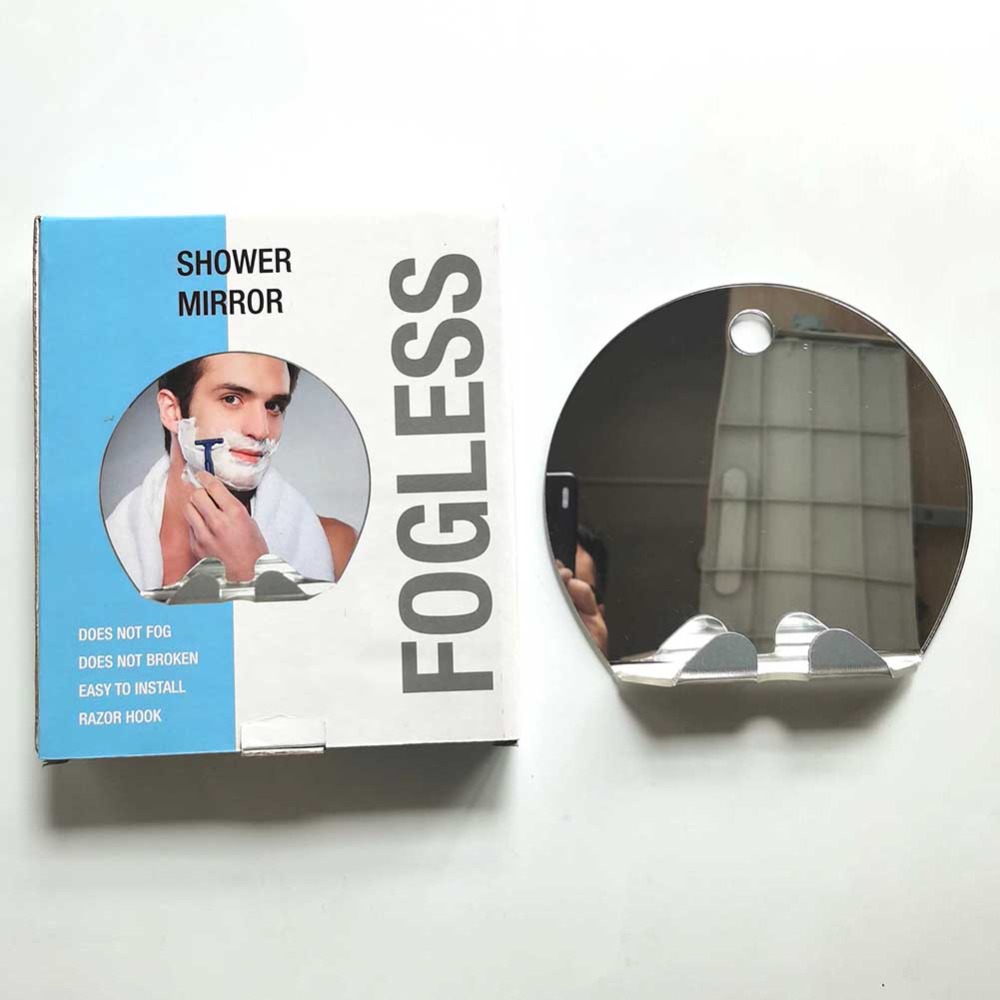 Zelfklevende acryl douchespieg - Shaving Mirror Suction recensie en prijs