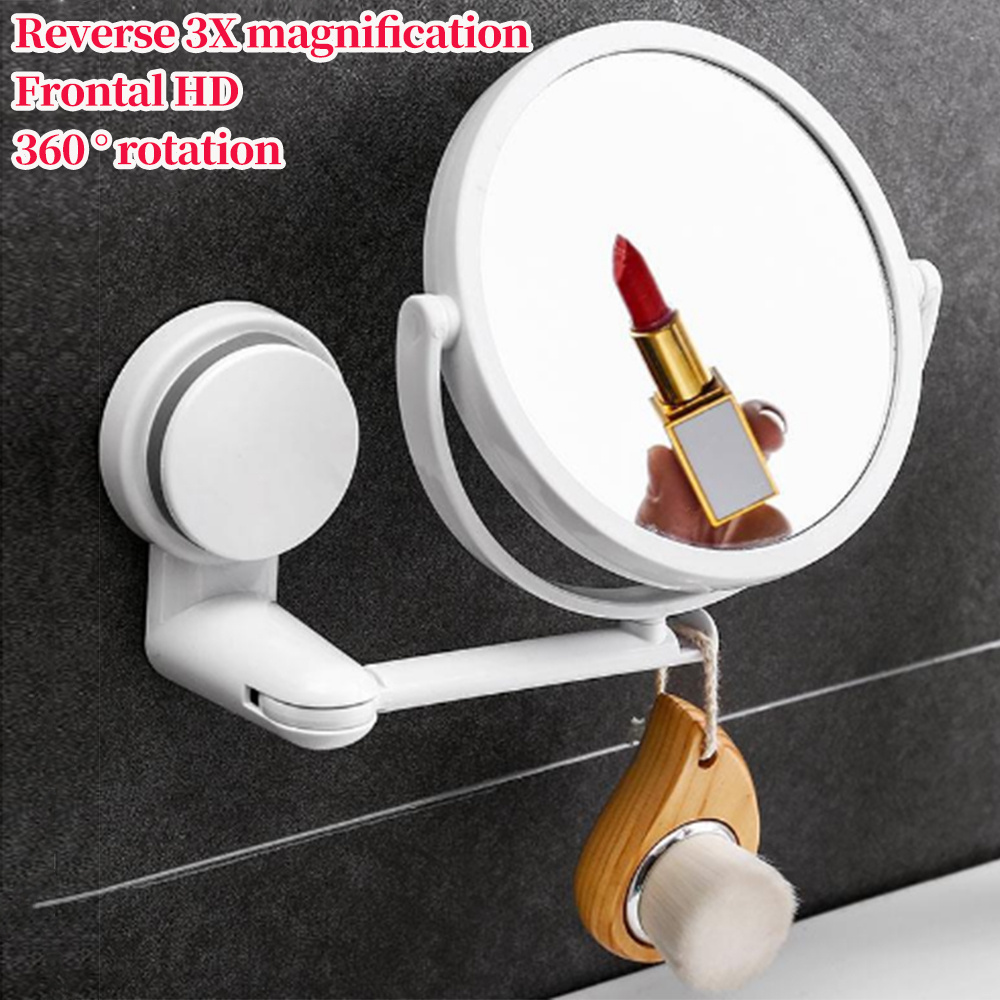 Dubbelzijdige make-upspiegel,  - Shaving Mirror Suction recensie en prijs
